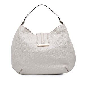 Pre-Loved Gucci Large Guccissima New Ladies Hobo